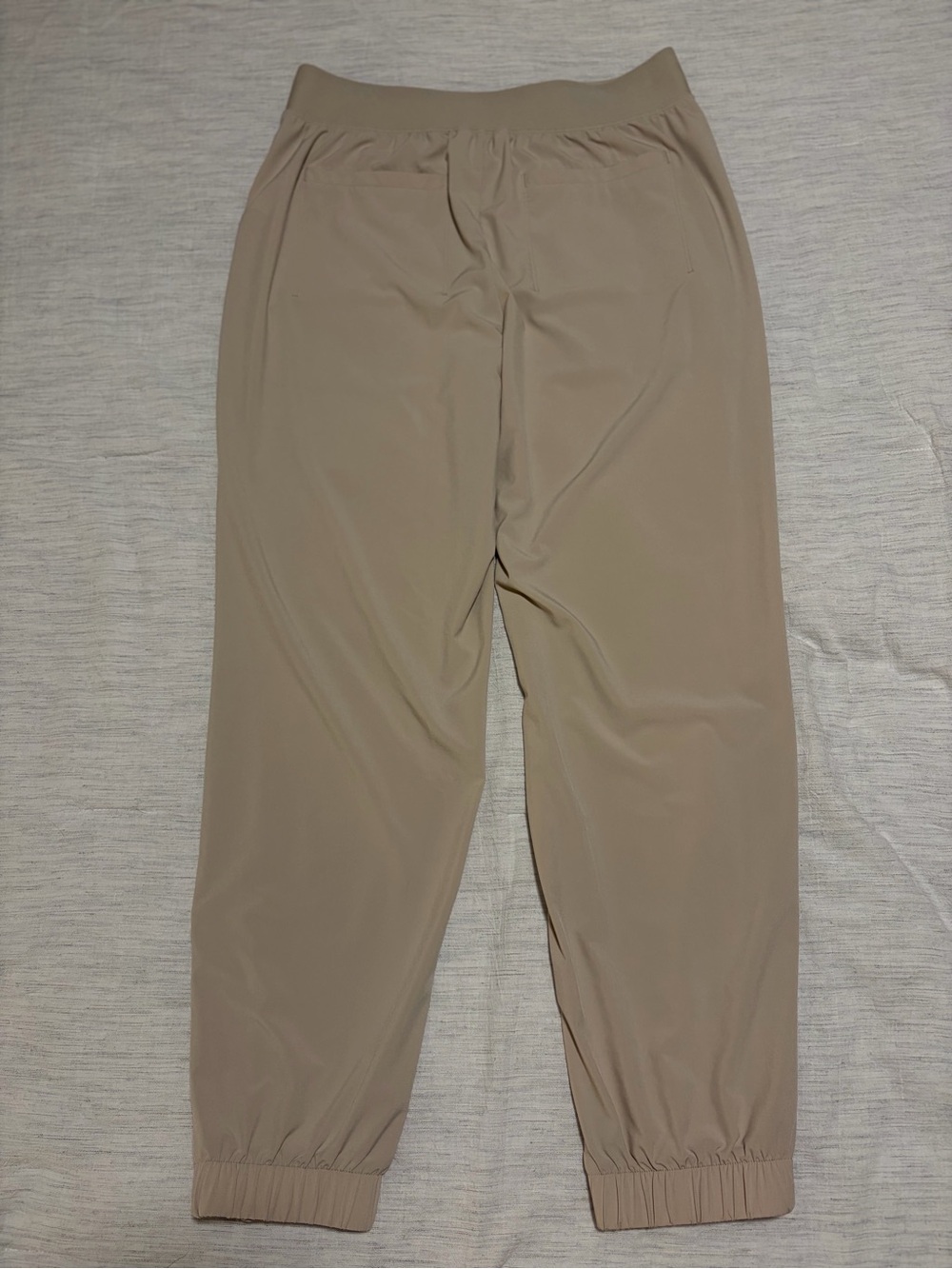 Athleta Women’s Taupe Pants with Zipper Leg Size 6